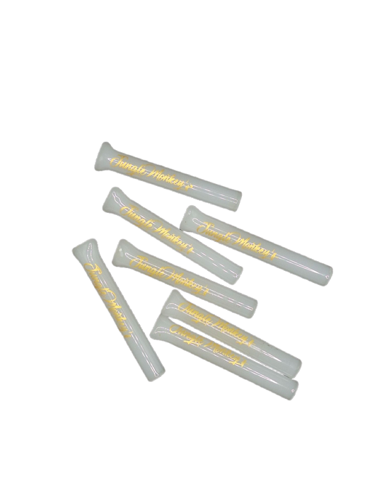 Glass Tips White